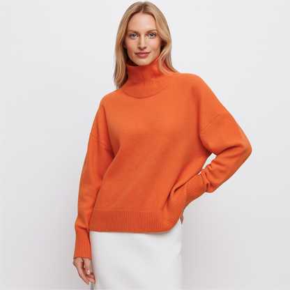 Sofie Rullekravesweater
