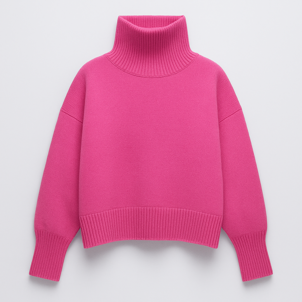 Sofie Rullekravesweater