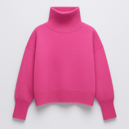 Sofie Rullekravesweater