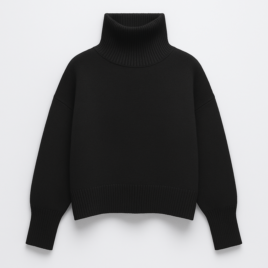 Sofie Rullekravesweater