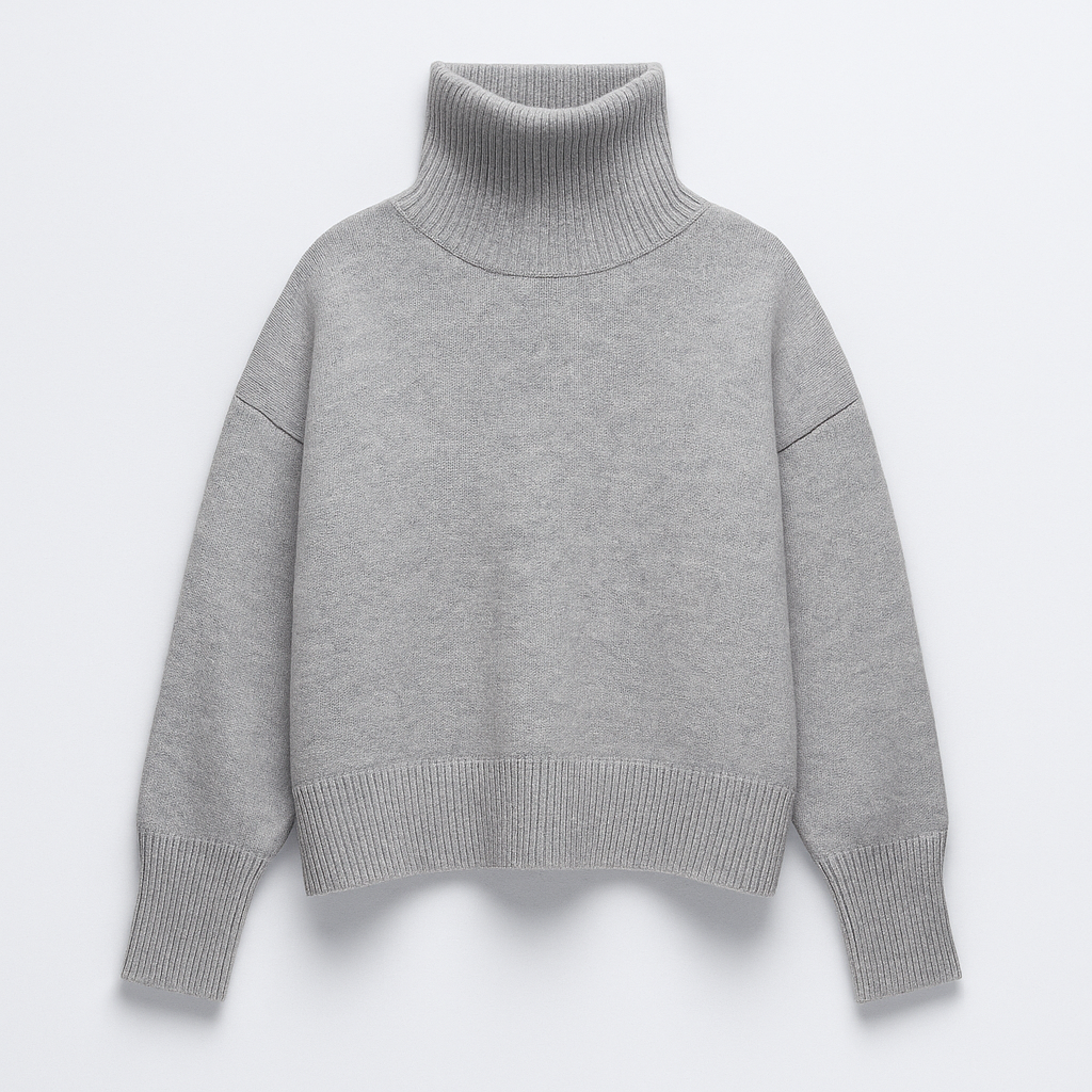 Sofie Rullekravesweater