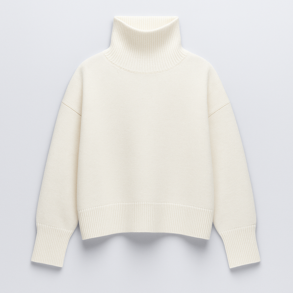 Sofie Rullekravesweater
