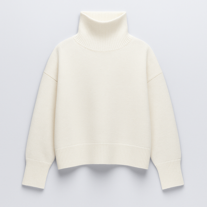 Sofie Rullekravesweater