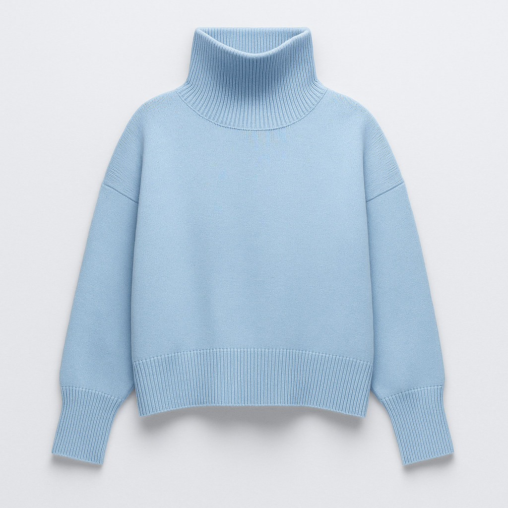 Sofie Rullekravesweater