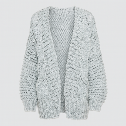 Thilde Overdimensioneret Strikket Cardigan